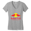 brainwave energy Women's V-Neck T-Shirt