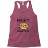 funny cat Racerback Tank