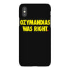 ozymandias was right iPhoneX