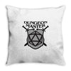 Dungeon Master T-Shirt Throw Pillow
