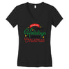 we wish you happy holidays &amp; merry christmas Women's V-Neck T-Shirt