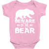 Beware Of The Bear Baby Onesie