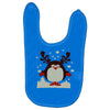 christmas t shirt santa reindeer penguin novelty xmas Baby Bibs