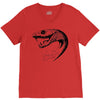 snake head V-Neck Tee