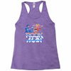 rock man Racerback Tank