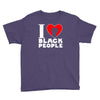 i love black people Youth Tee