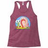 opposite day Racerback Tank