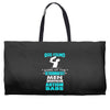 god found autism dad Weekender Totes