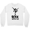 rock Crewneck Sweatshirt