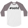 Ootd Outfit Of The Day 3/4 Sleeve Shirt