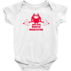 monster weightlifting Baby Bodysuit