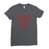 horror novel Ladies Fitted T-Shirt