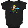 part time job   aquarium Baby Bodysuit