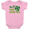 my 1st saint paddyday Baby Bodysuit