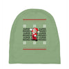 ugly super mario christmas Baby Beanies