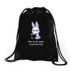 books people Drawstring Bags