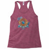 turn the time twist the space Racerback Tank