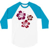 flowers 3/4 Sleeve Shirt