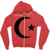 STAR DESIGN Zipper Hoodie