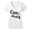 cool dude 2 Women's V-Neck T-Shirt