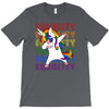 Lgbt Dabbing Unicorn T-Shirt