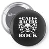 biker t shirt cafe racers ton up boys rockers greasers rock Pin-back button