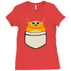 pocket monster Ladies Fitted T-Shirt