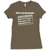 gun permit second amendment Ladies Fitted T-Shirt