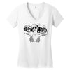 skate or die Women's V-Neck T-Shirt