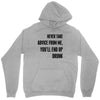 never take advice from me Unisex Hoodie
