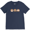 new! monkey V-Neck Tee