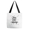 today i choose to be a unicorn Tote Bags