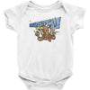 octopus with bubble gun goes pewpew Baby Onesie