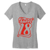 sweet 18 Women's V-Neck T-Shirt