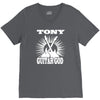 guitar god t shirt personalised guitarists V-Neck Tee