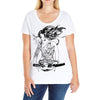 tattoo girl Ladies Curvy T-Shirt