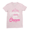 Celebrating With The 70th Birthday Queen Ladies Fitted T-Shirt