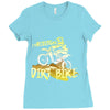 motorbike, love riding my dirtbike Ladies Fitted T-Shirt
