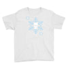 skull snowflakes alternative christmas jumper Youth Tee