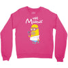 simpsons minion movie parody homer funny Crewneck Sweatshirt