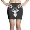 Deer With Diamond Mini Skirts