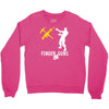 finger guns batle royal gaming Crewneck Sweatshirt