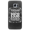 vintage made in 1958 perfectly aged a living legend Samsung Galaxy S7 Edge