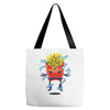 saiyan fries Tote Bags
