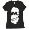 where my ho's at Ladies Fitted T-Shirt