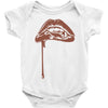 vampire lips Baby Onesie