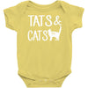 tats &amp; cats Baby Onesie