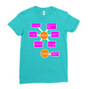 mom and dad Ladies Fitted T-Shirt