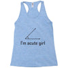 im acute girl Racerback Tank