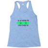 i'm just waiting for aliens to abduct me Racerback Tank